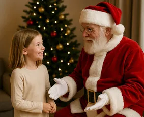 Kalėdų senelis ir komanda